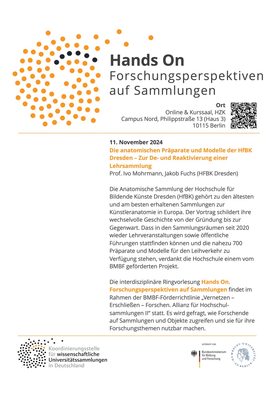 Plakat Ringvorlesung Sammlungen