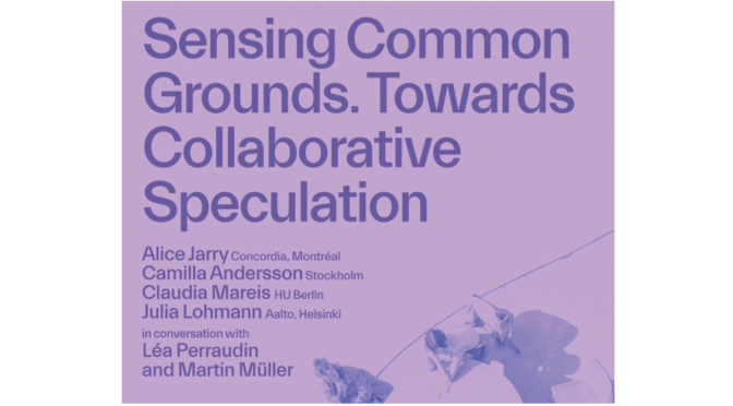 Sensing Common Grounds-Workshop Poster
