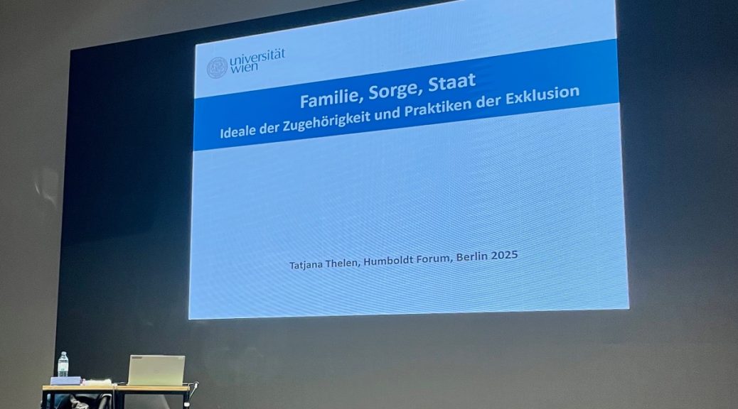 Ringvorlesung am 08.01.2025, Prof. Thesen
