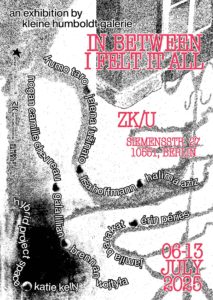 IN BETWEEN I FELT IT ALL - Poster