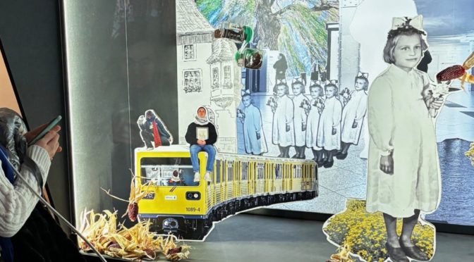 Beleuchtetes Diorama