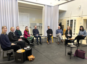 Gruppenfoto von Gästen der Universität Lund