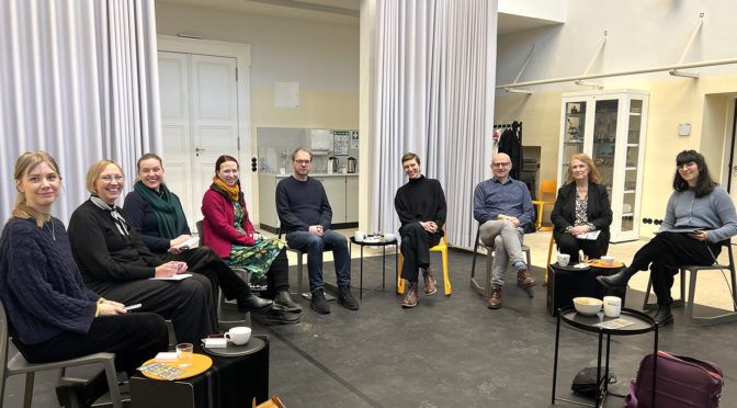 Gruppenfoto von Gästen der Universität Lund